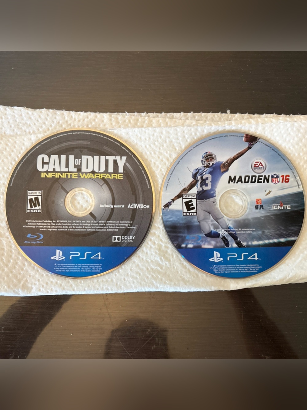 PlayStation 4 Call of Duty: Infinite Warfare and Madden 16
